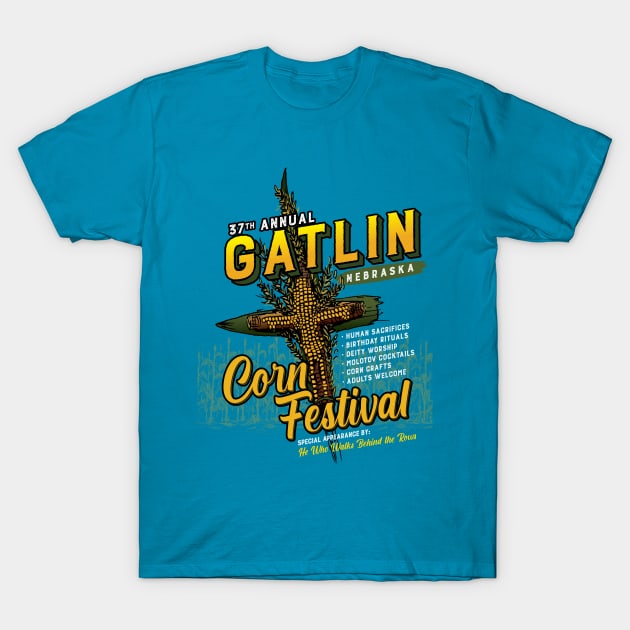 Gatlin Corn Festival T-Shirt by MindsparkCreative